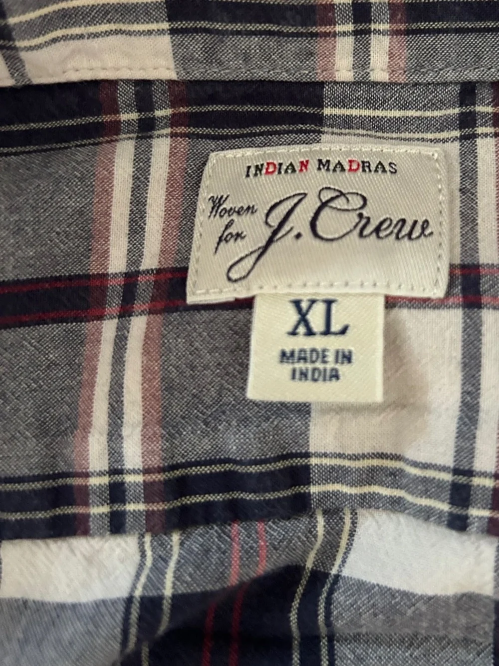J. Crew crew indian